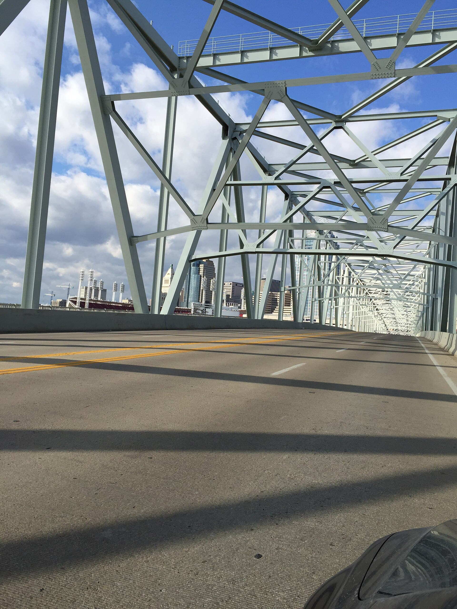 Ohio River bridge at Newport Kentucky