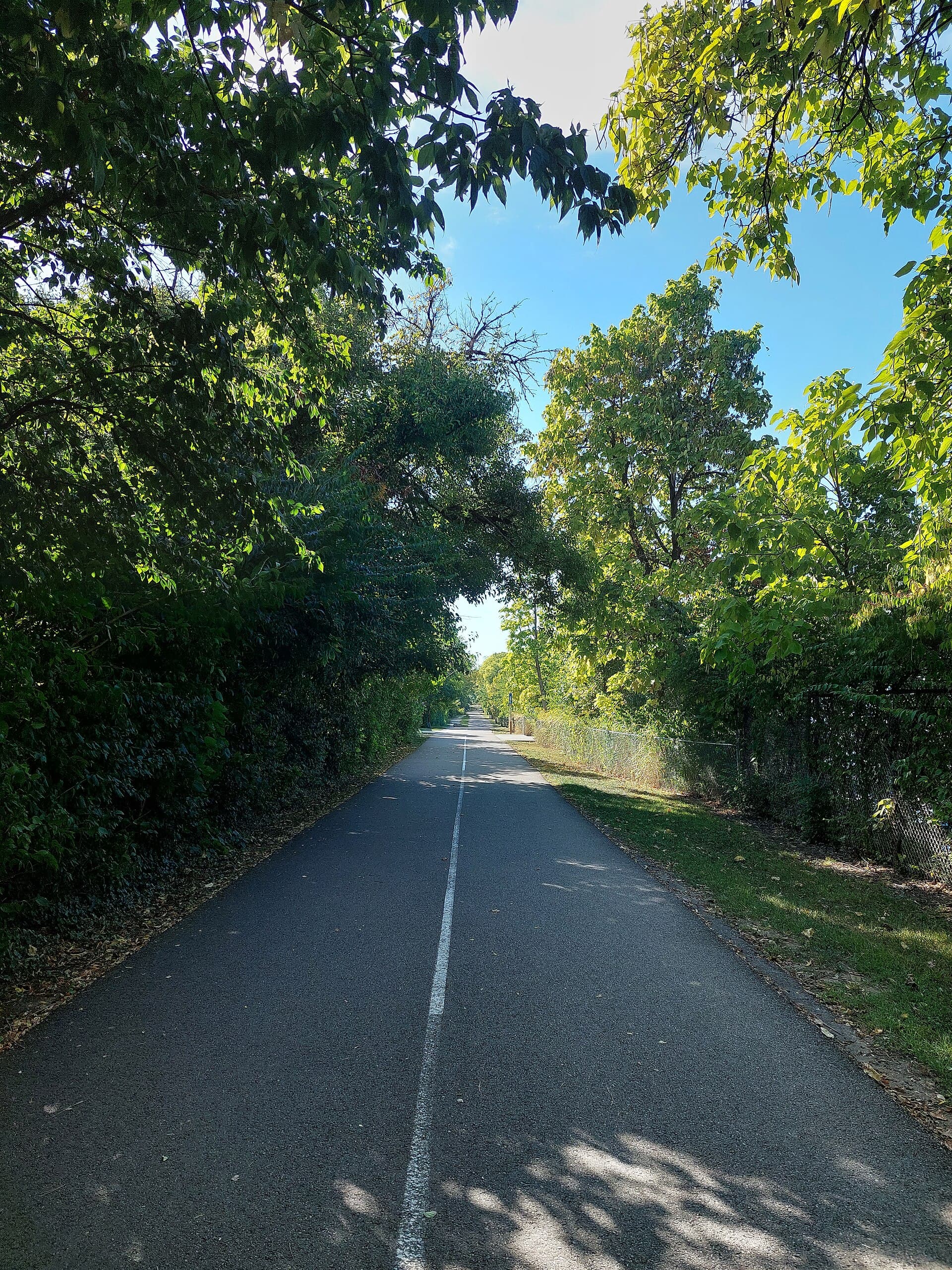 Wasson Way trail near Burch Avenue